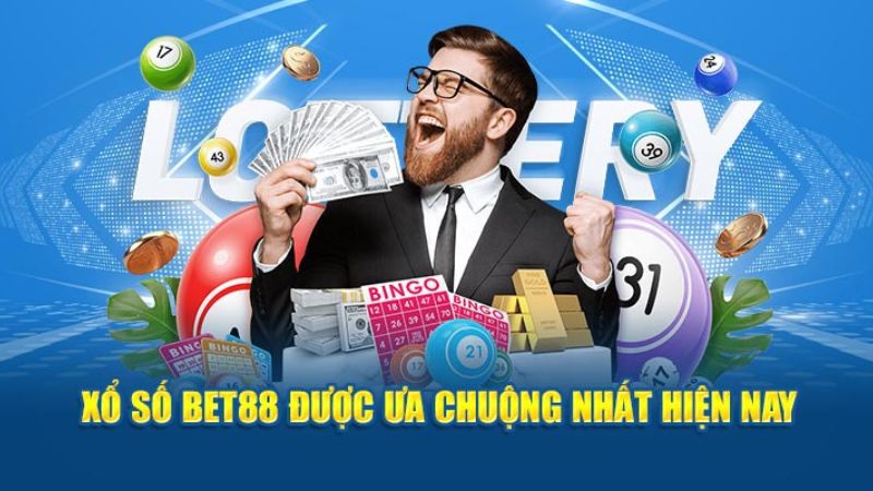 Tổng quan sân chơi xổ số BET88 uy tín hàng đầu châu Á